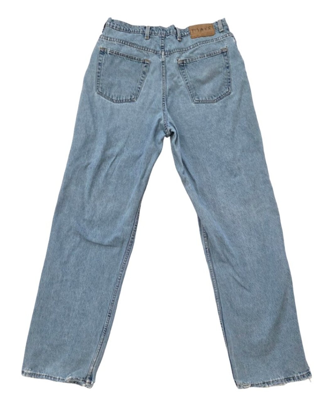 Timberland Jeans Mens 35x34 Distressed Baggy Straight Grunge Workwear Denim - Picture 2 of 16